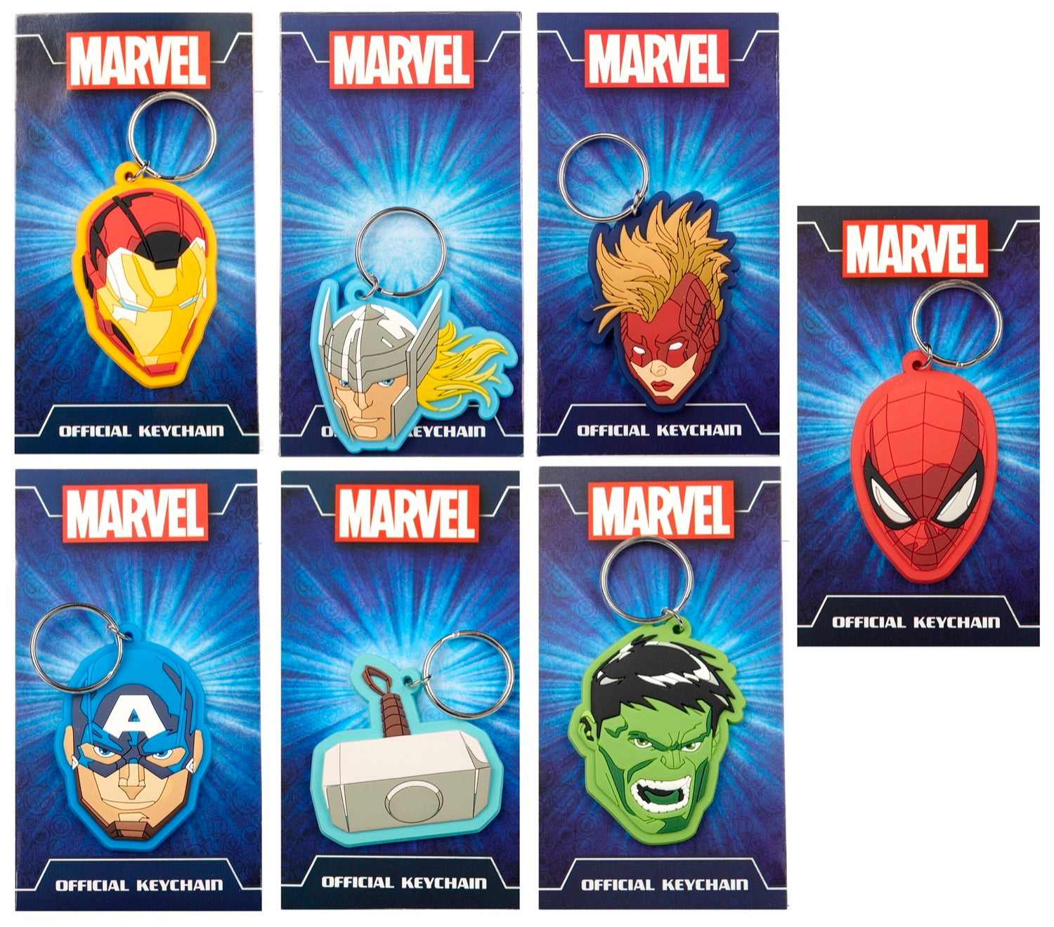 Marvel keyrings clearance