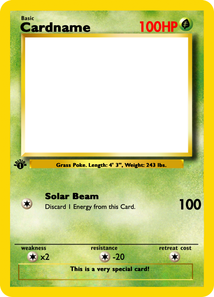 A4 Personalised Pokemon Card Poster MuggleMade A4 Personalised Pokemon Card Poster MuggleMade
