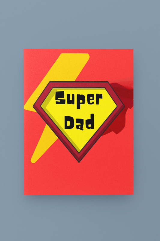 Super Dad Greeting Card