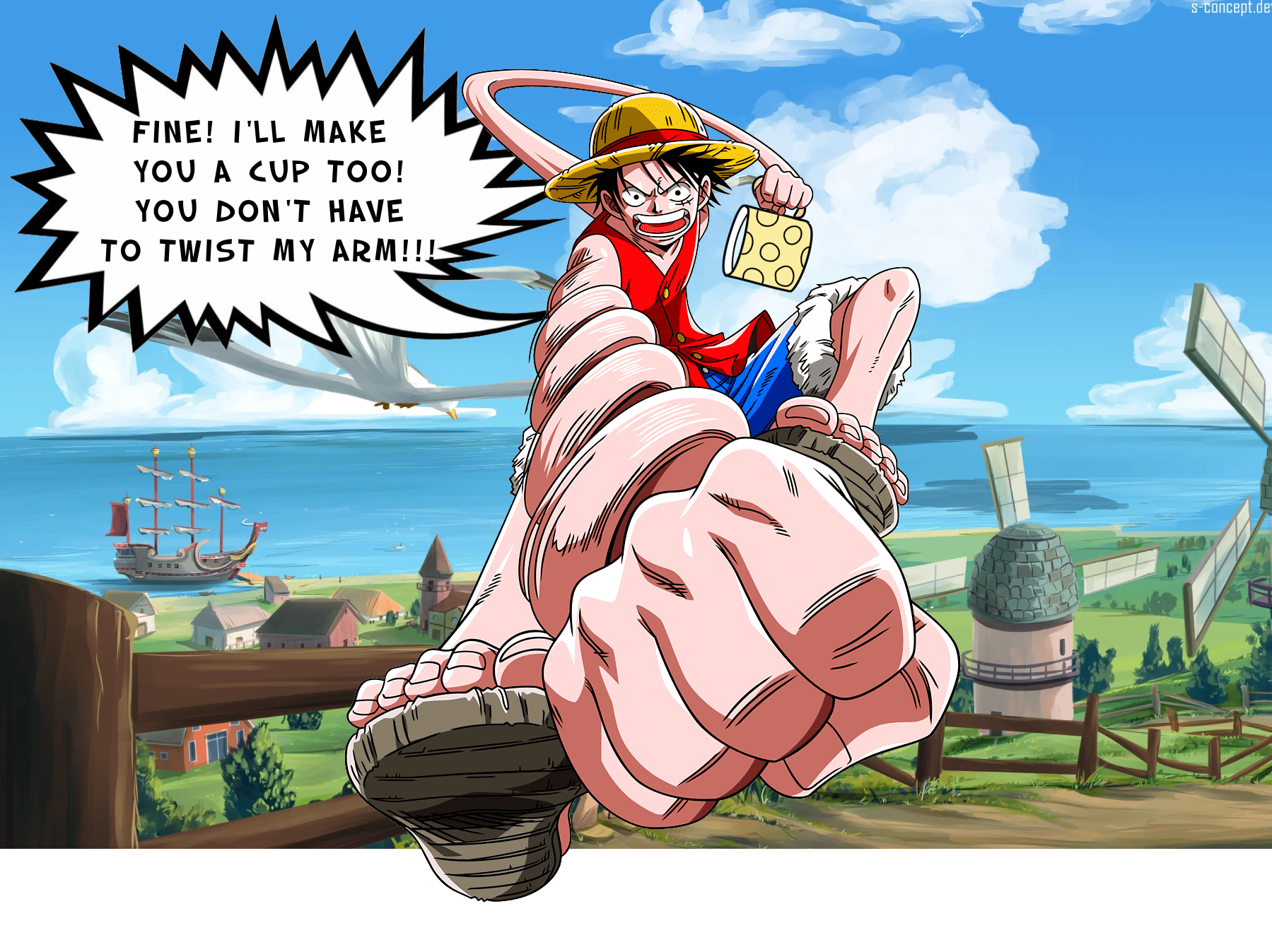 Taza One Piece (Luffy 2)